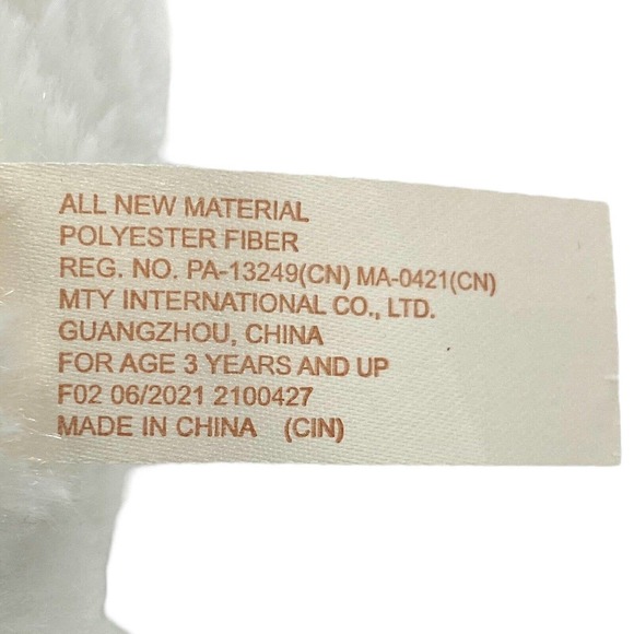 Plush Christmas plaid Antler White Reindeer Toy Holiday Stuffed Animal Bow 15" - Picture 8 of 9